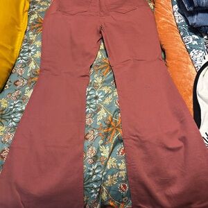 Shyanne Burgundy Flare Jeans